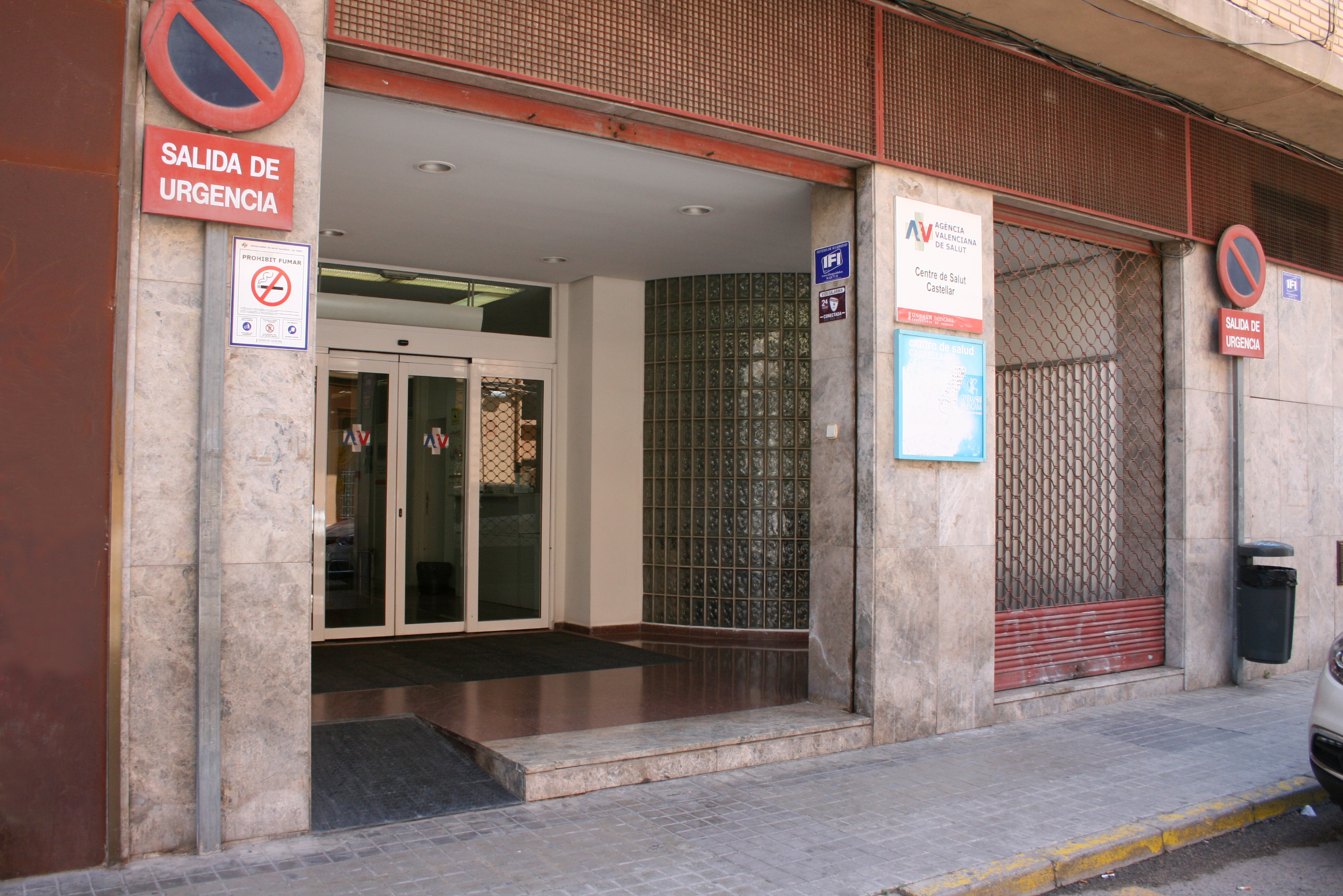 Fachada centro salud Castellar